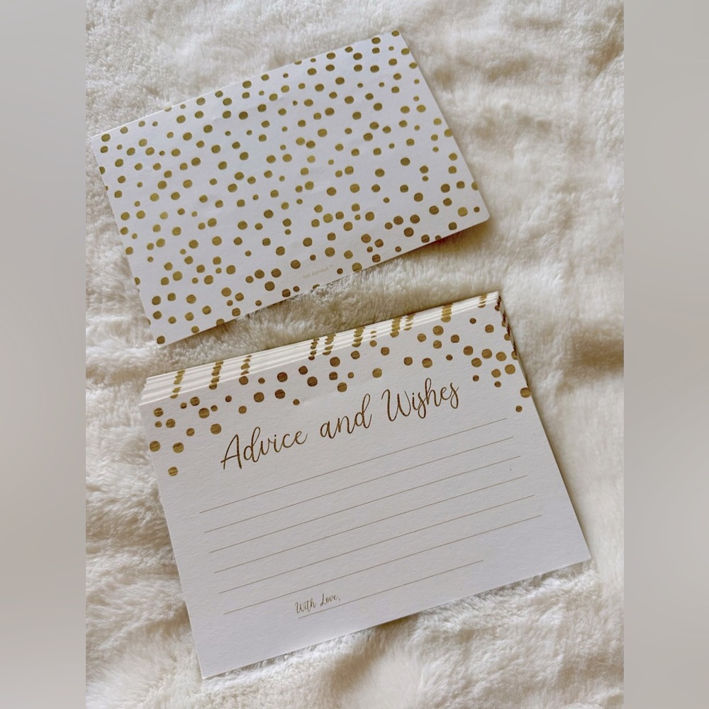 Advice and Wishes Card💌